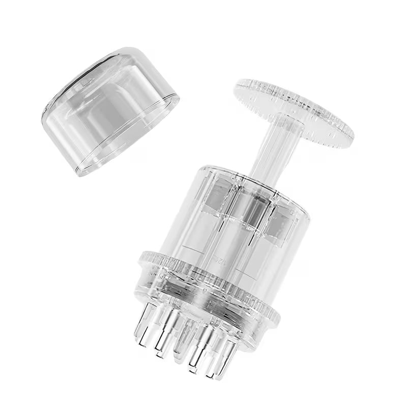 large capacity 20ml creamy scalp massage comb with graduated scale for precise dosing massages the scalp to absorption infusing hair for coverage scalp serum applicator Product details 5