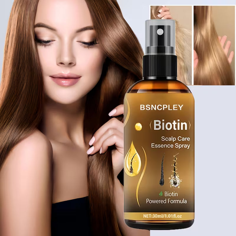 30ml biotin hair with biotin ginger extract and grape seed oil moisturizing for dry damaged hair and scalp massage oil 2