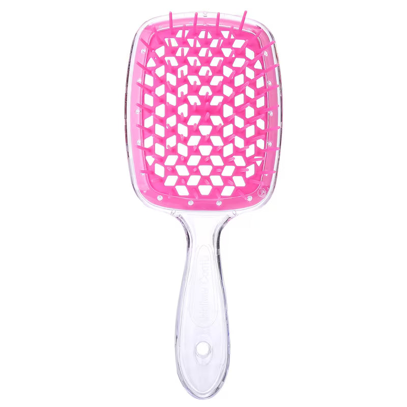 hollow mesh comb for wet and dry use scalp massaging hair   hairdressing tool head massager comb Product details 6