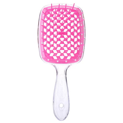 hollow mesh comb for wet and dry use scalp massaging hair   hairdressing tool head massager comb Product details 6