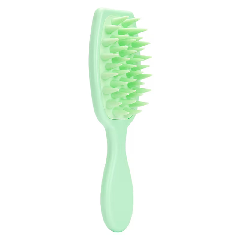 head scalp massager shampoo hair detangling brushes portable bath brush travel bath tool   12