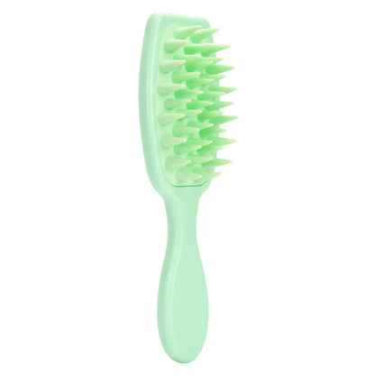 head scalp massager shampoo hair detangling brushes portable bath brush travel bath tool   12
