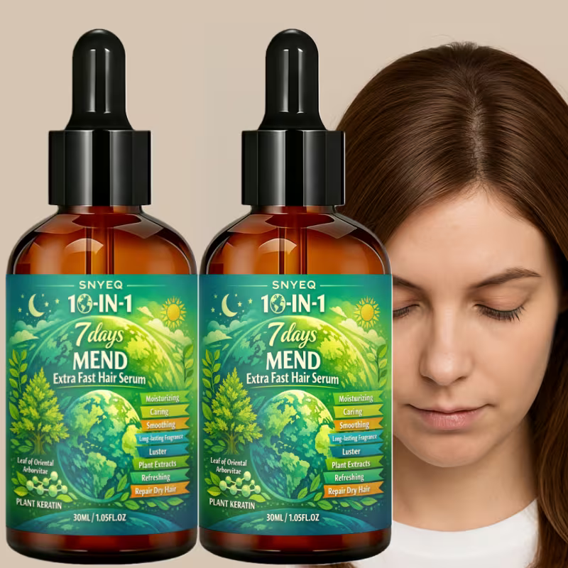 7 days extreme fast hair serum with rosemary biotin   for hair strengthen   scalp   dry damage works on all hair types winter care holiday gift 1