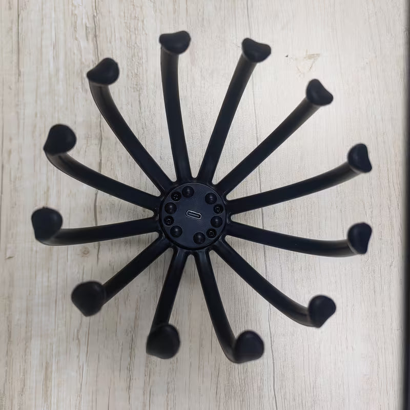 relieve tension stress with this electric head massager octopus scratcher   deep relaxation fatigue relief 6