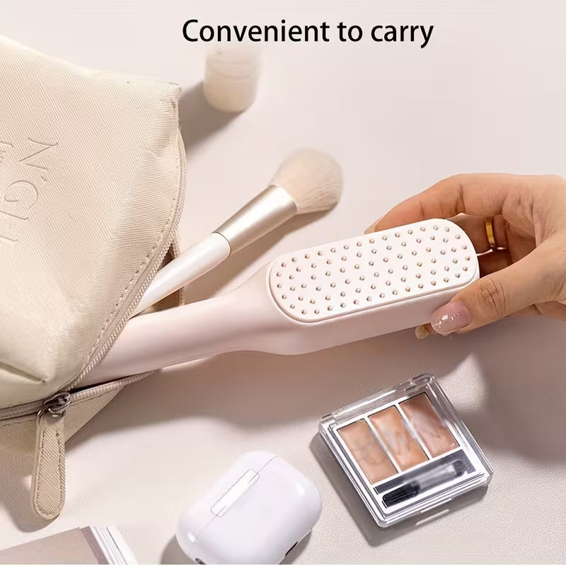 a retractable magic hairbrush   the scalp without damaging hair portable hair massage comb household anti static smoothing brush 6