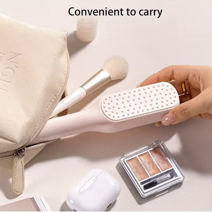 a retractable magic hairbrush   the scalp without damaging hair portable hair massage comb household anti static smoothing brush 6