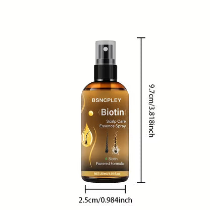 30ml biotin hair   with biotin ginger extract and grape seed oil moisturizing for dry damaged hair and scalp massage oil 3
