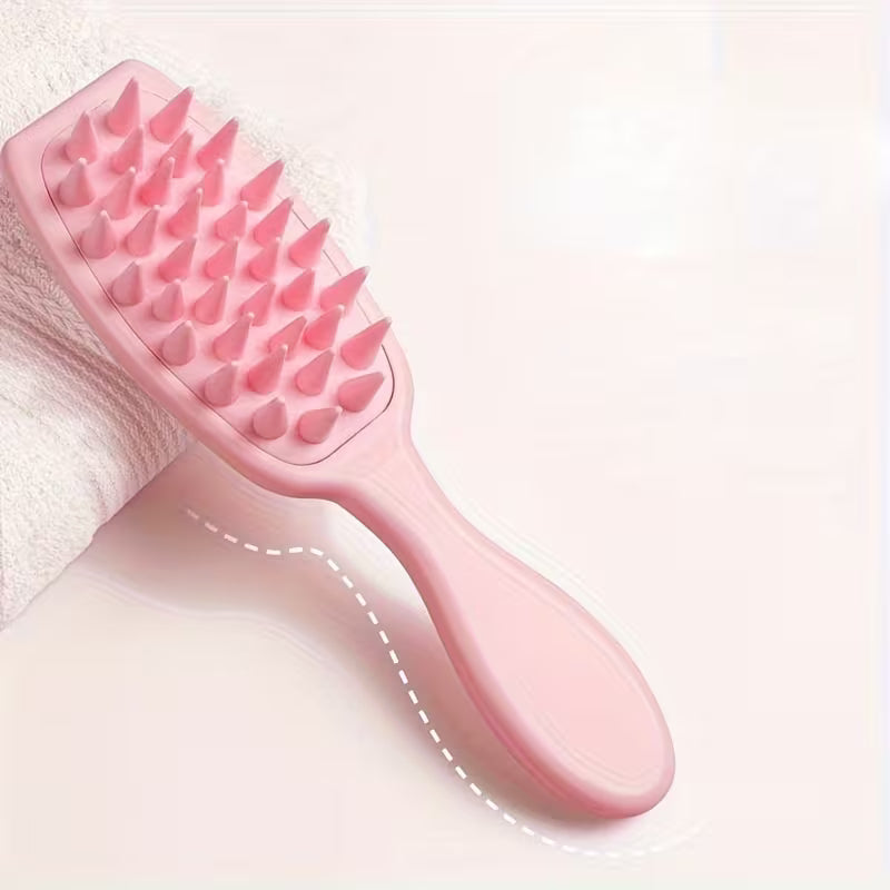 head scalp massager shampoo hair detangling brushes portable bath brush travel bath tool 9