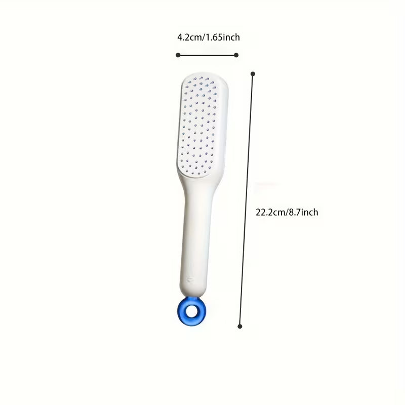 a retractable magic hairbrush   the scalp without damaging hair portable hair massage comb household anti static smoothing brush 4