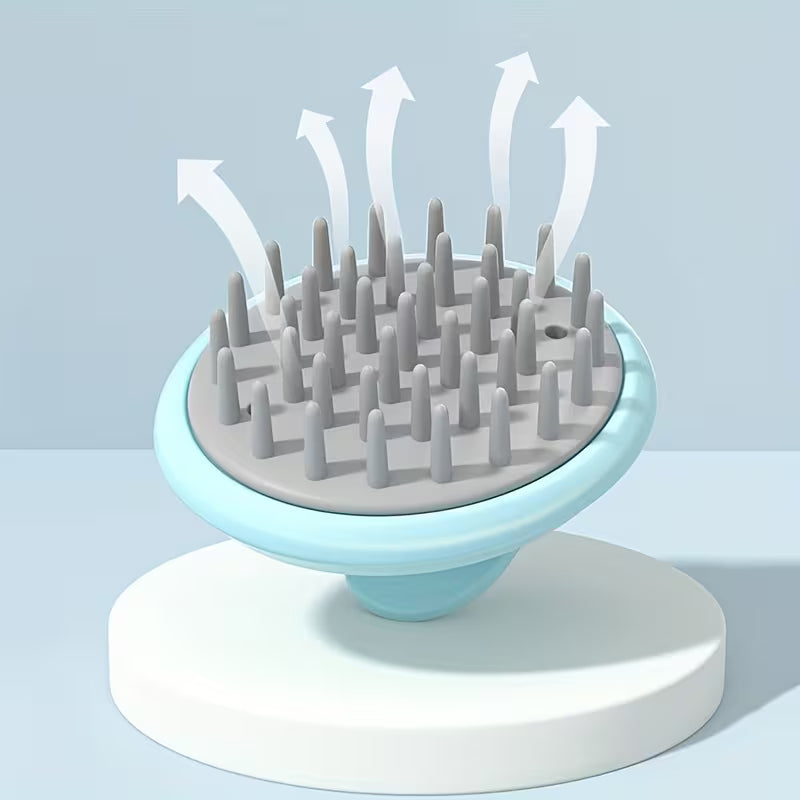 multifunctional shampoo massage comb hair brush hair scalp massager scalp brush for hair care scalp exfoliator   scrubber for   wet dry hair suitable for men women 2