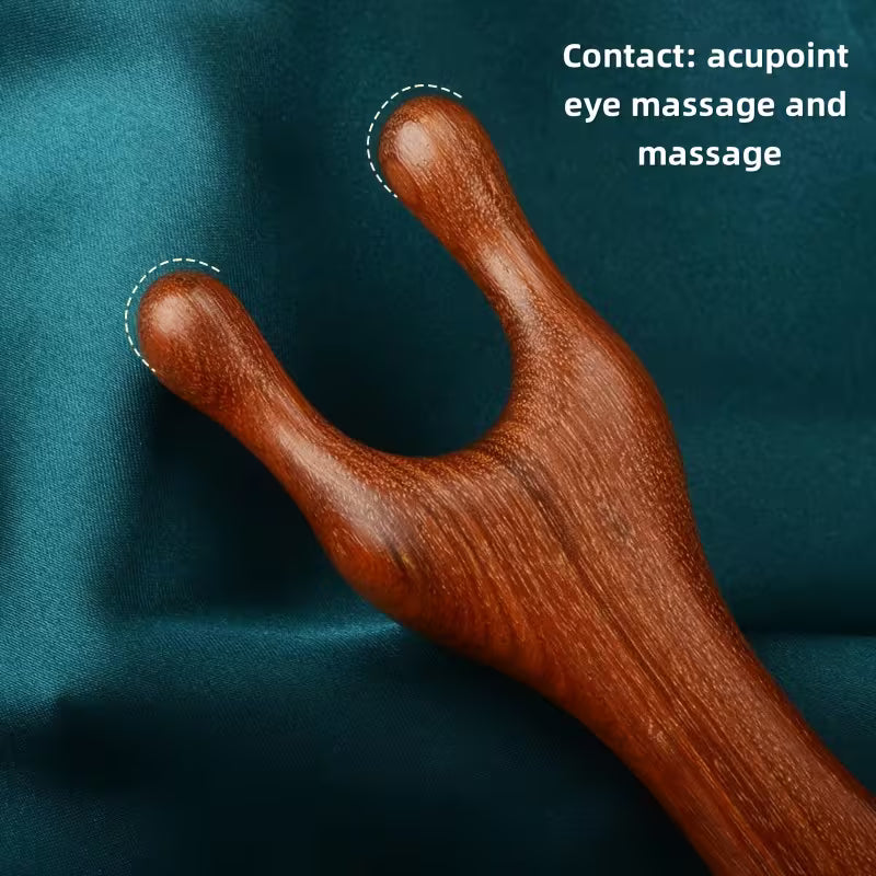 2pcs 3pcs resin scalp massage comb set double headed resin head massager natural horn gua sha board relaxes scalp muscles suitable for facial neck and full body acupressure massage tools 9
