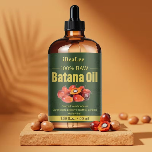 ibealee natural batana oil 50 ml cold pressed moisturizing scalp essential oil for hair eyelashes and eyebrows deep strengthens and repairs damaged dry frizzy hair suitable for all hair types 5