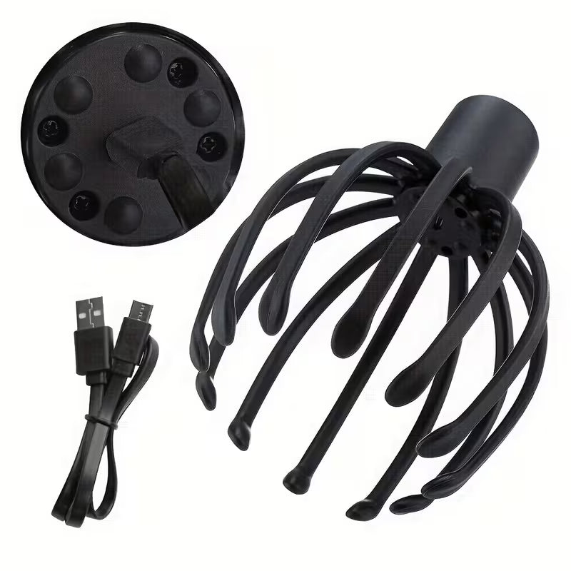 relieve tension stress with this electric head massager octopus scratcher   deep relaxation fatigue relief 1
