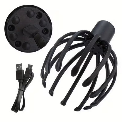 relieve tension stress with this electric head massager octopus scratcher   deep relaxation fatigue relief 1
