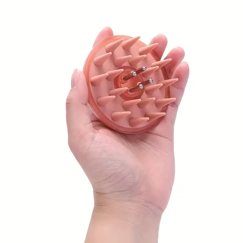 silicone scalp massage brush oil applicator enhances hair growth promotes dry     for head massage   care accessory best for christmas   thanksgiving 7