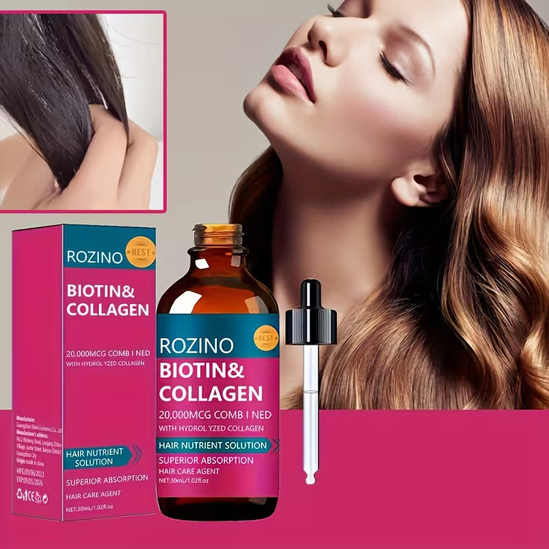 biotin collagen hair care essential oil moisturizes hair   it hydrated and smooth at all times bidding farewell to dry   and rough hair texture hair care suitable for all hair types 6