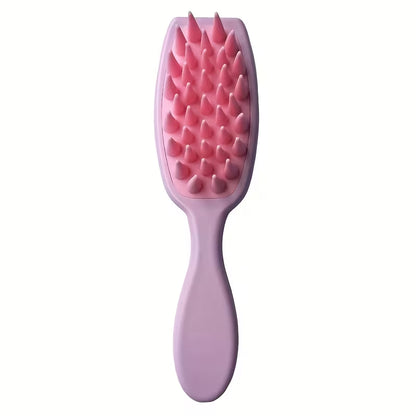 head scalp massager shampoo hair detangling brushes portable bath brush travel bath tool   11