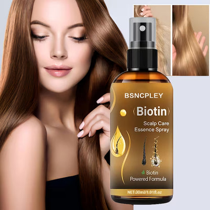 30ml biotin hair   with biotin ginger extract and grape seed oil moisturizing for dry damaged hair and scalp massage oil 2