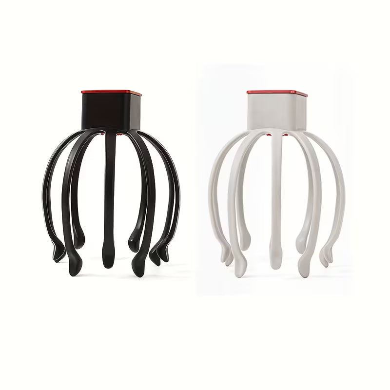 electric octopus claw scalp massager usb rechargeable   adjustable portable     for   massage experience ideal gift for   men and women 8