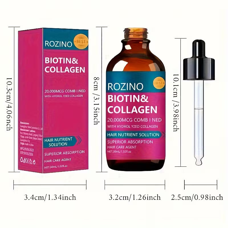 biotin collagen hair care essential oil moisturizes hair   it hydrated and smooth at all times bidding farewell to dry   and rough hair texture hair care suitable for all hair types 2