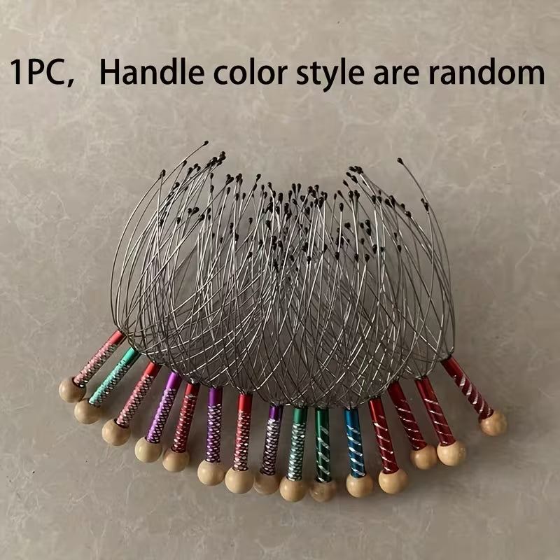 1pc octopus scalp massager octopus massage claw manual head massager head grabber 1