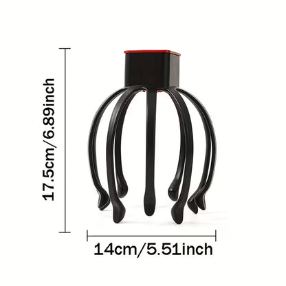 electric octopus claw scalp massager usb rechargeable   adjustable portable     for   massage experience ideal gift for   men and women 1