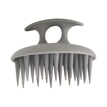 silicone scalp massage brush hair washing tool scalp cleaning comb   scratcher 8