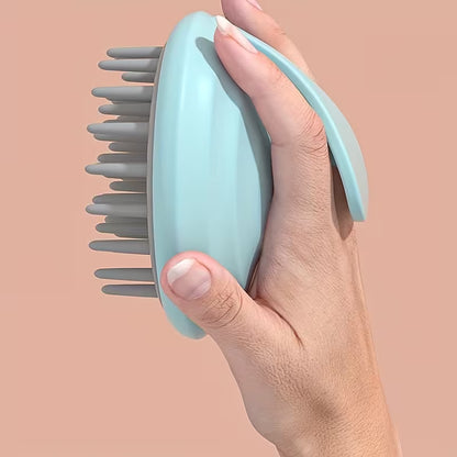 multifunctional shampoo massage comb hair brush hair scalp massager scalp brush for hair care scalp exfoliator   scrubber for   wet dry hair suitable for men women 0
