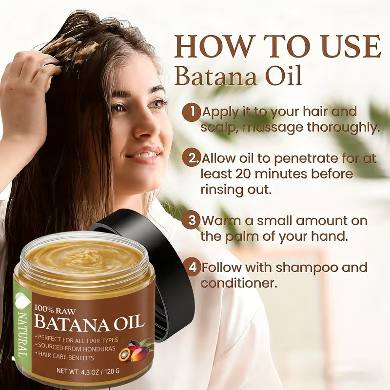 honduras batana hair oil smoothing and moisturizing hair   for dry hair for moisturizing scalp and hair care suitable for all hair types 4 2oz 5