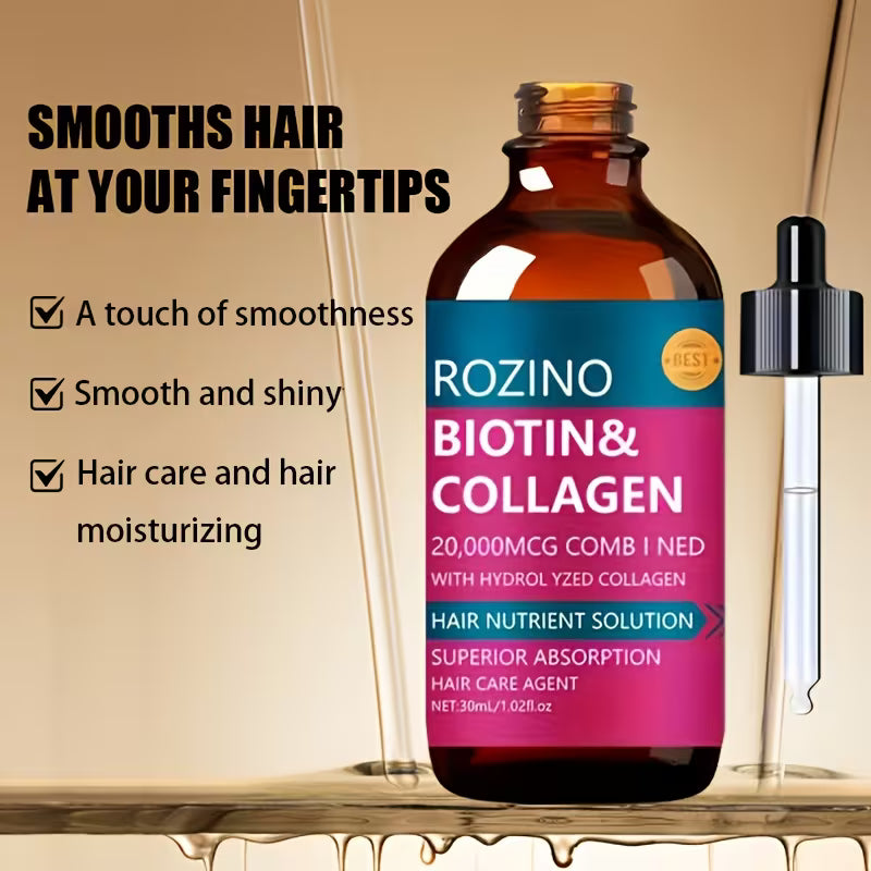 biotin collagen hair care essential oil moisturizes hair   it hydrated and smooth at all times bidding farewell to dry   and rough hair texture hair care suitable for all hair types 7