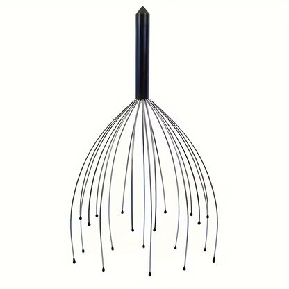 1pc 20 finger   massager handheld scalp   for deep relaxation stress family grade head massage tool for men and women scalp massager 1pc -1