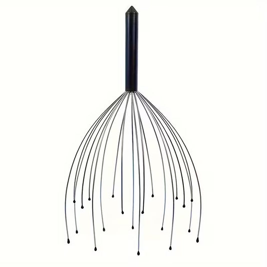 1pc 20 finger   massager handheld scalp   for deep relaxation stress family grade head massage tool for men and women scalp massager 1pc -1